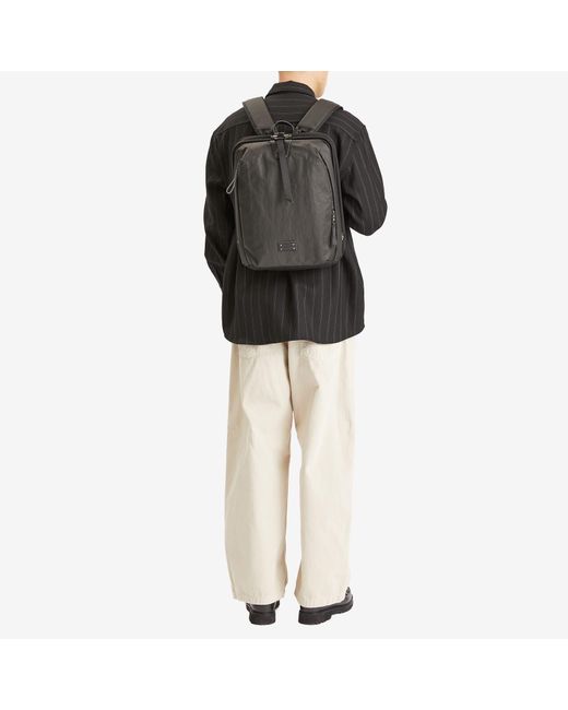 Master Piece Black Bump Backpack for men
