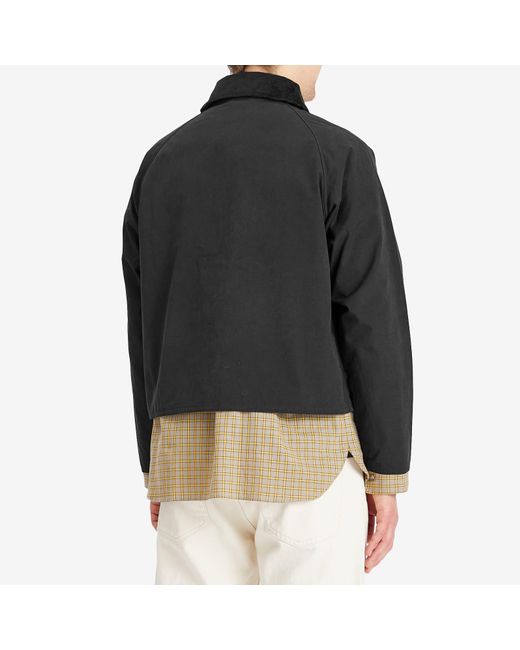 Barbour Black Os Spey Casual Jacket for men