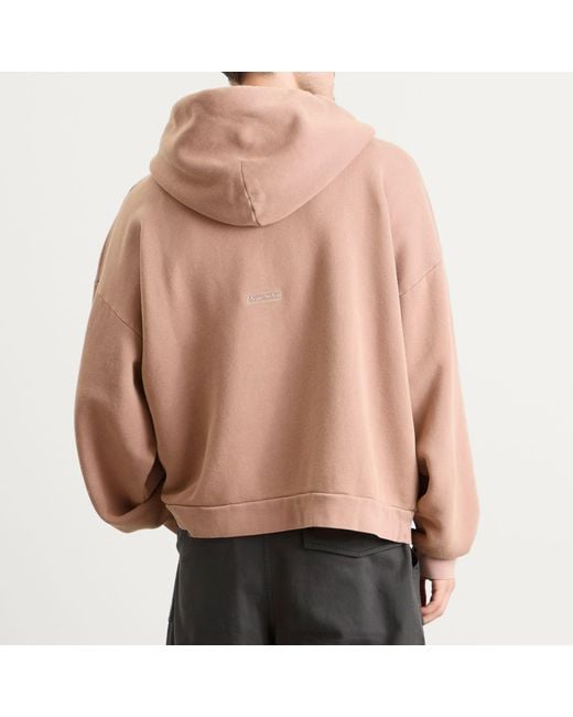 Acne Pink Fester H U Vintage Hoodie for men