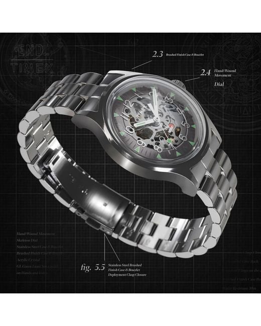 Timex Metallic End. X 'Skeleton'
