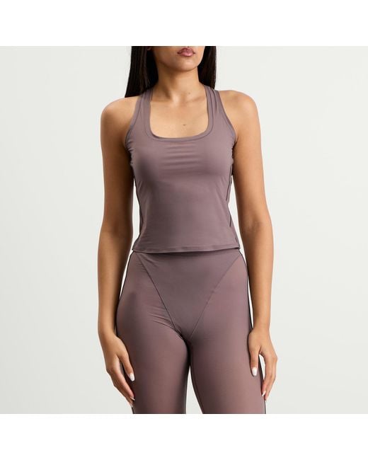 Nike Brown X Skims Weightless Layers Racer Tank