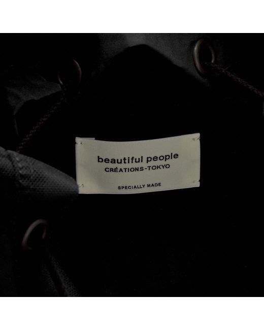 Beautiful People Black Tafta Tulle Arice Backpack