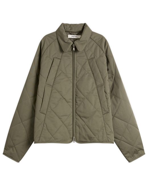 About Blank Green Liner Quilted Jacket for men