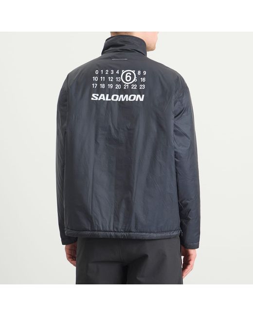 Maison Margiela Blue Mm6 X Salomon Short Padded Coat for men
