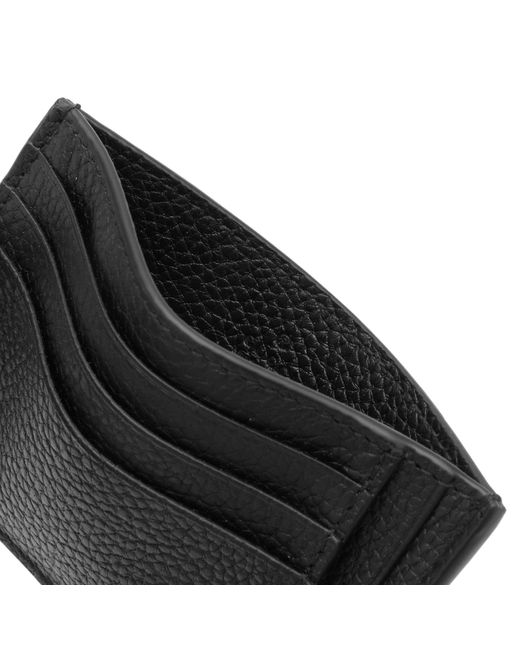 Gucci Black Gg Jumbo Leather Int 866 Card Case for men