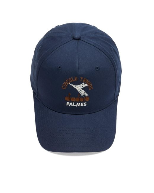 Diadora Blue X Palmes Legacy Cap for men