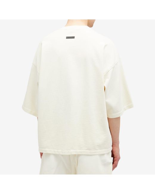 Fear Of God White Airbrush 8 T-Shirt for men
