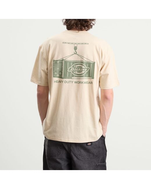 Dickies Natural Apison T-Shirt for men