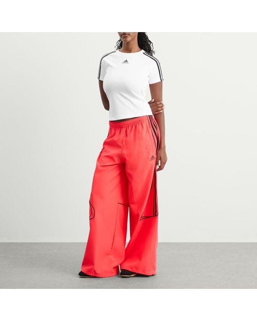 Adidas White Teamgeist Adicolor Slim Jersey