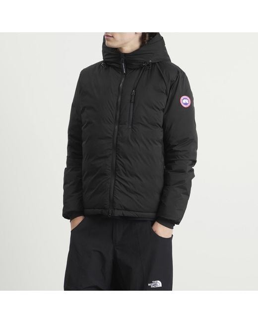Canada Goose Black Lodge Hoodie for men