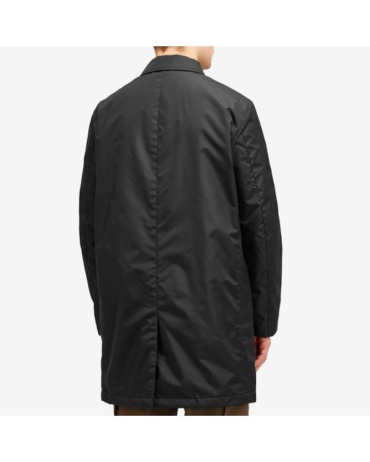 Belstaff Black Drill Nylon Shell Coat for men