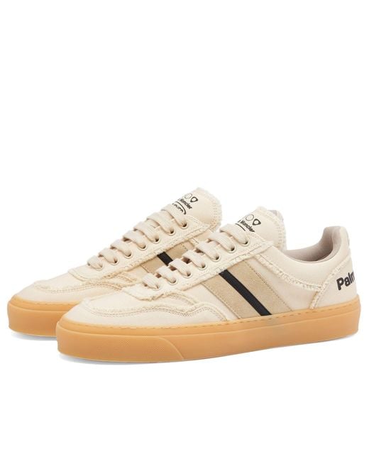 【Moncler x Palm Angels】25最新作★MONACO スニーカー Monaco Sneaker Moncler x Palm Angels in neutrals - Palm
