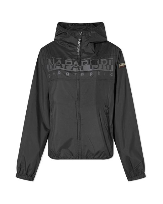 Napapijri Gray Raymi Logo Zip Jacket