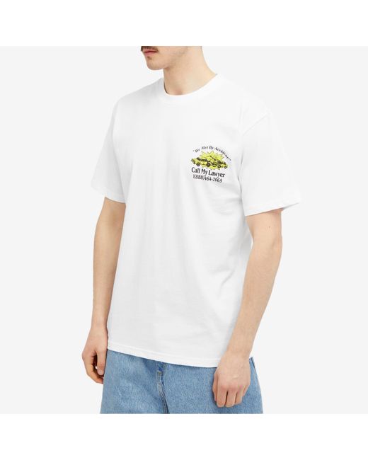 Market White Met By Accident T-Shirt for men