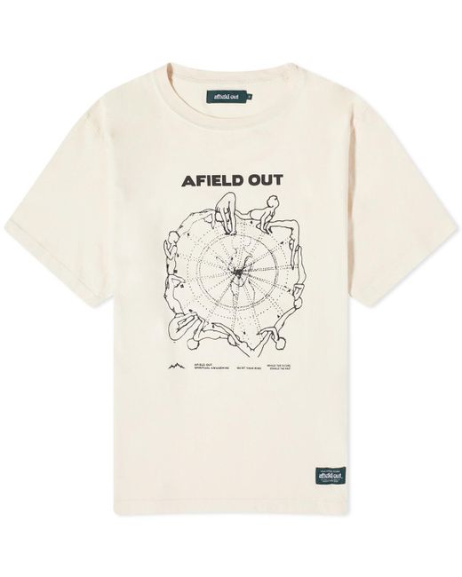 Afield Out Natural Flow T-Shirt for men