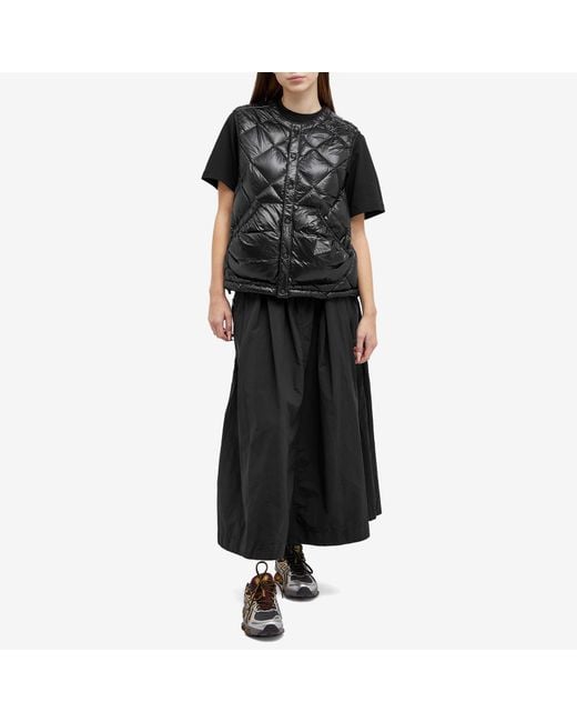 And Wander Black Diamond Stitch Down Vest
