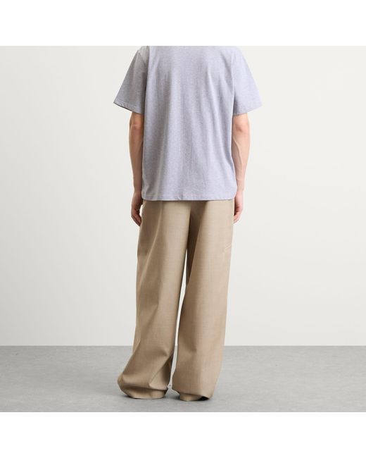 J.W. Anderson Natural Tailored Trousers for men
