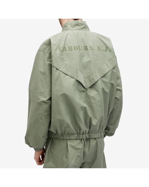 Sunspel Green X Nigel Cabourn Woven Army Jacket for men