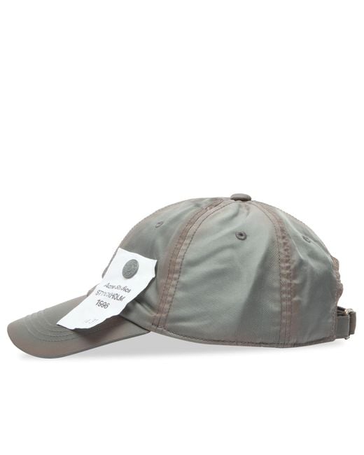 Acne Gray Cuddy Nylon Cap for men