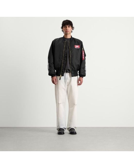Alpha Industries Black End. X Ma-1 Bomber Jacket
