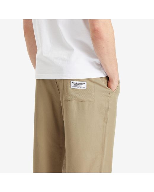 New Amsterdam Surf Association Natural Twill Work Trousers for men