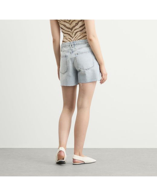 GOOD AMERICAN Blue Good Everyday Shorts
