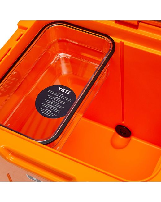Yeti Orange Roadie 48 Wheeled Hard Cooler