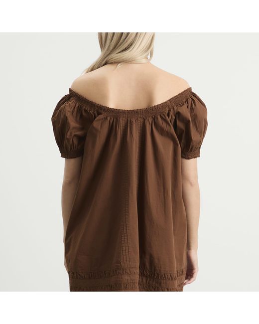 Damson Madder Brown Jayne Mini Dress
