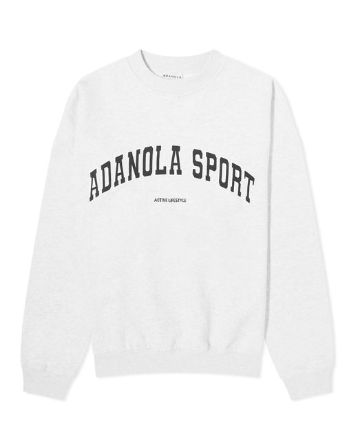 ADANOLA White As Oversized Sweatshirt