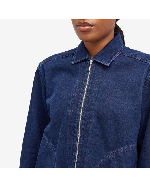 A Kind Of Guise Blue Jasna Zip Jacket