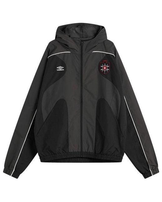 Umbro by Slam Jam Black Rose Crest Masked Tracksuit for men