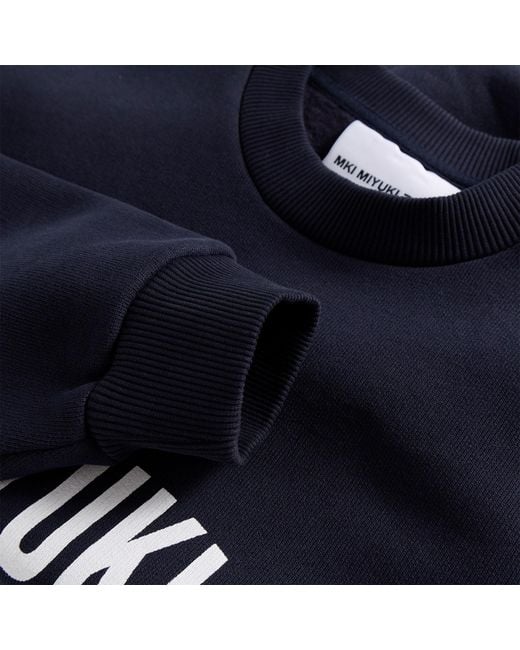 MKI Miyuki-Zoku Blue Arch Sweatshirt Presented By End