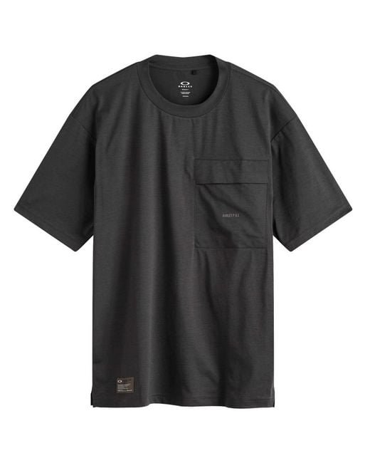Oakley Black Fgl Scratch Pocket T-Shirt 5.0 for men