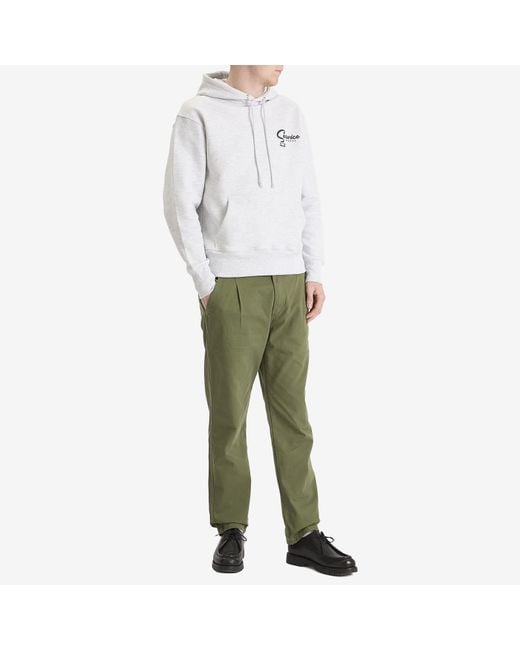Service Works Green Drill Waiter Pant for men