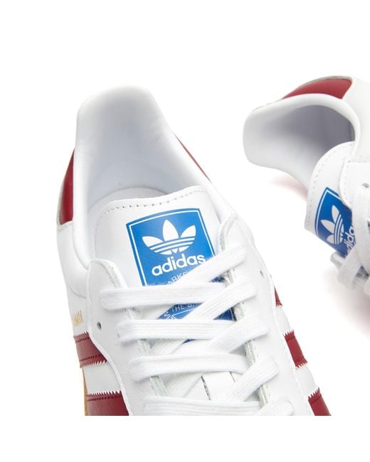 Adidas Originals White Samba Og Sneakers