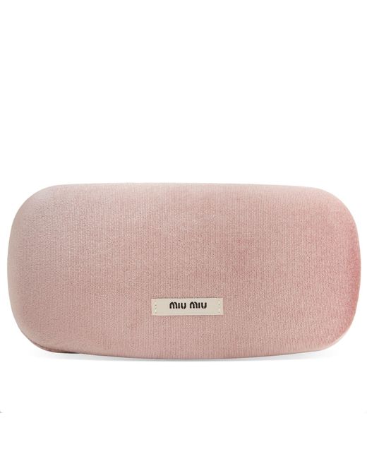 Miu Miu Brown 11Ws Glimpse Sunglasses