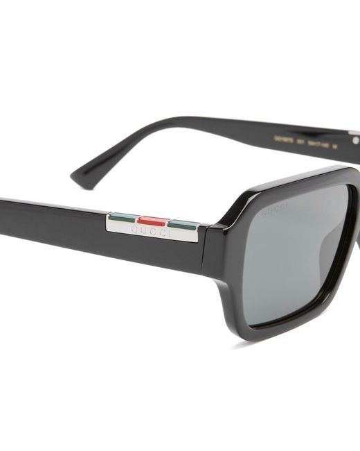 Gucci Gray Sunglasses for men