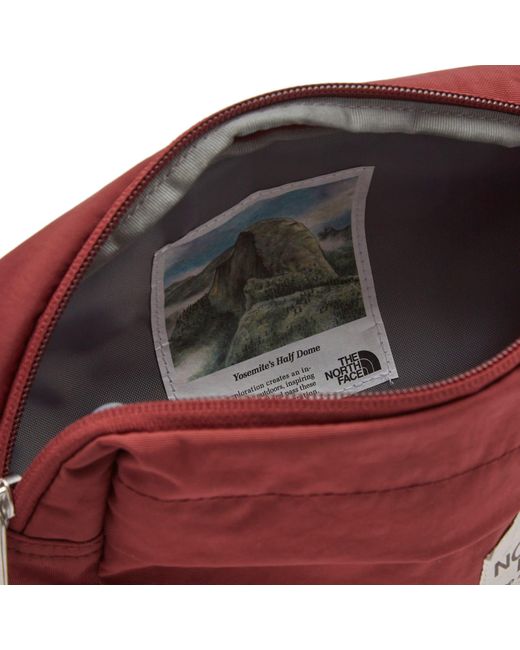The North Face Red Berkeley Lumbar Crossbody Bag