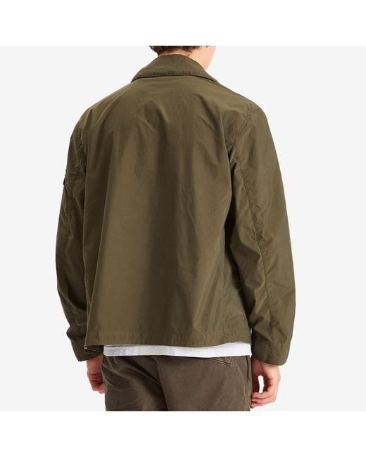 Stone Island Green Light Compact Touch Poly-Tc Jacket for men