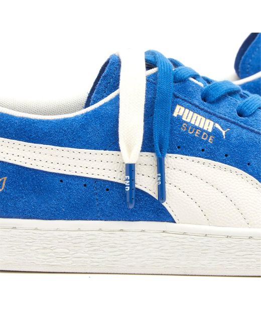 PUMA Blue End. X X Mangal Ii Suede Sneaker