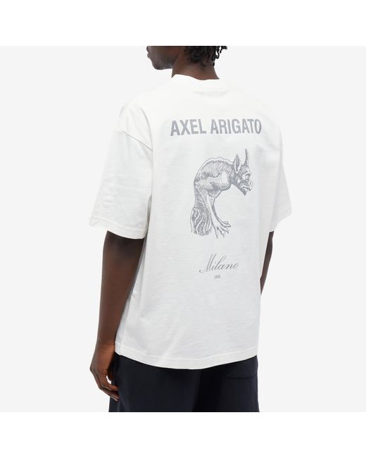 Axel Arigato White End X Milan Gargoyle T-Shirt for men