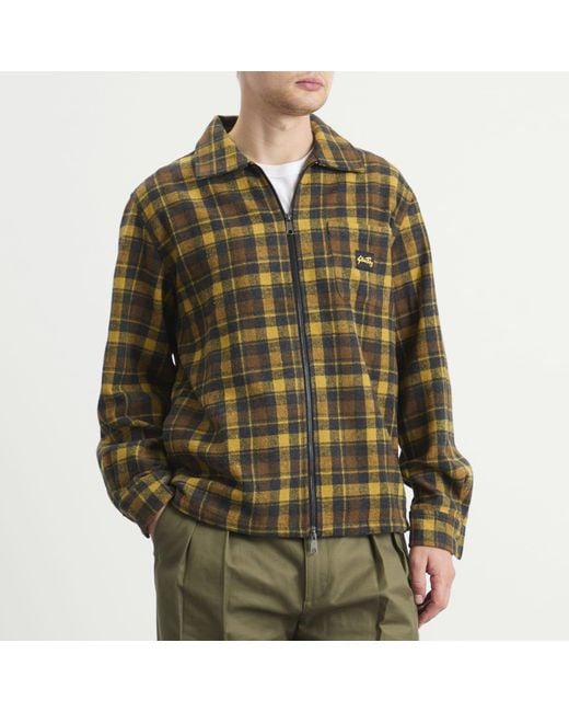 Stan Ray Green Zip Shirt for men