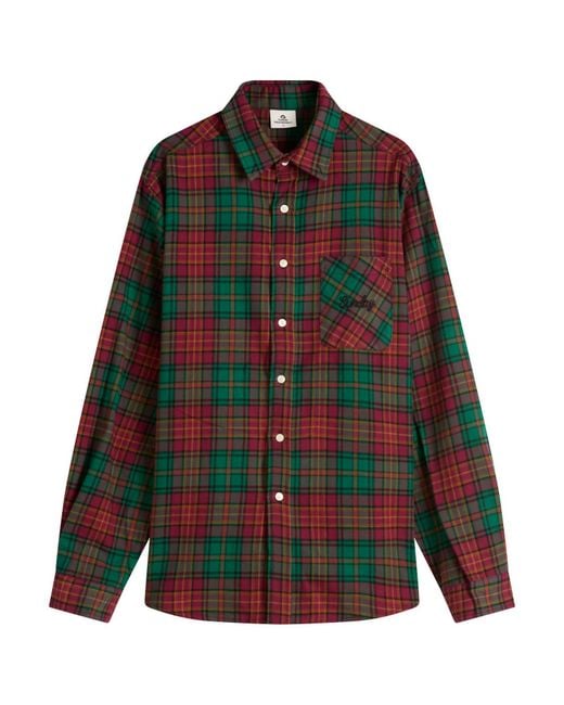 SUNDAYFRUITMARKET Green Sunday Check Shirt