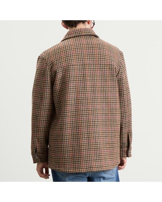 A.P.C. Brown Overshirt for men