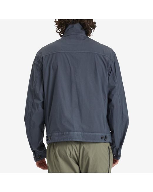 C.P. Company Multi Pocket Shirt Jacket in Blue for Men | Lyst