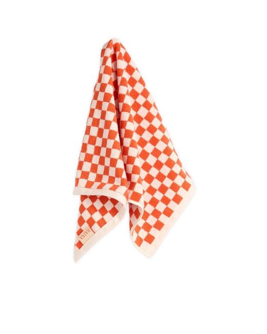 BAINA Red Josephine Hand Towel