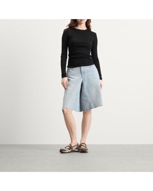 Our Legacy Blue Midi Shorts