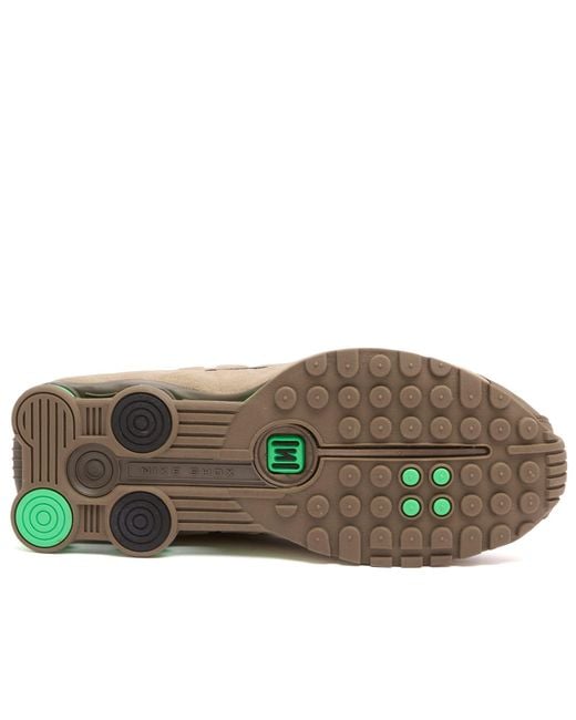 Nike Brown Shox R4 Se W Sneaker