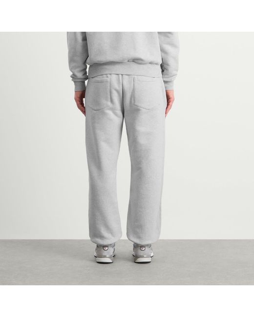 MKI Miyuki-Zoku Gray Superweight Cuffed Joggers for men