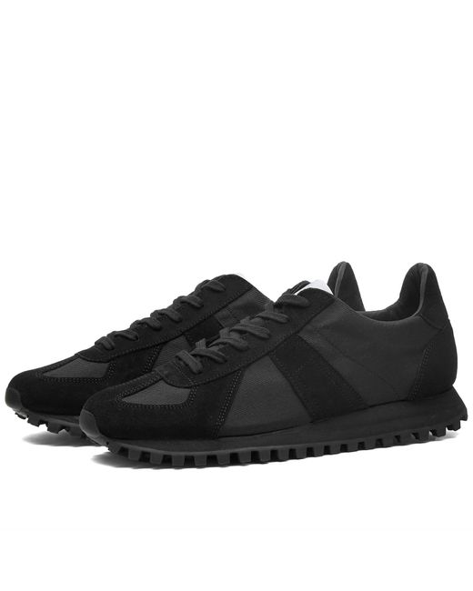 Novesta Black German Army Trainer Trail Sneakers